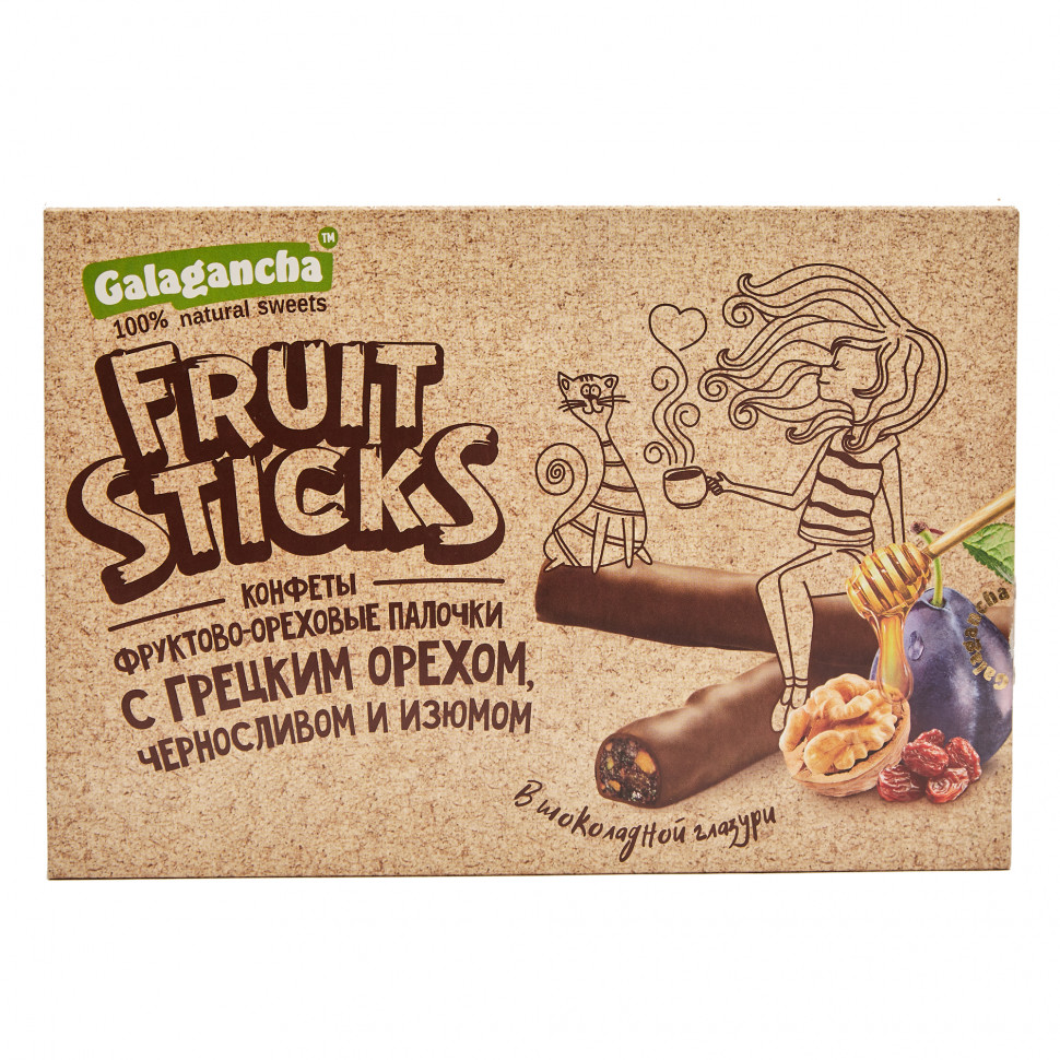  Берестов КРАФТ Fruit Stiсks с черносливом и грецким орехом, 175г в Горно-Алтайске