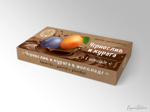 №2 Чернослив и курага в шоколаде, 220г в Горно-Алтайске