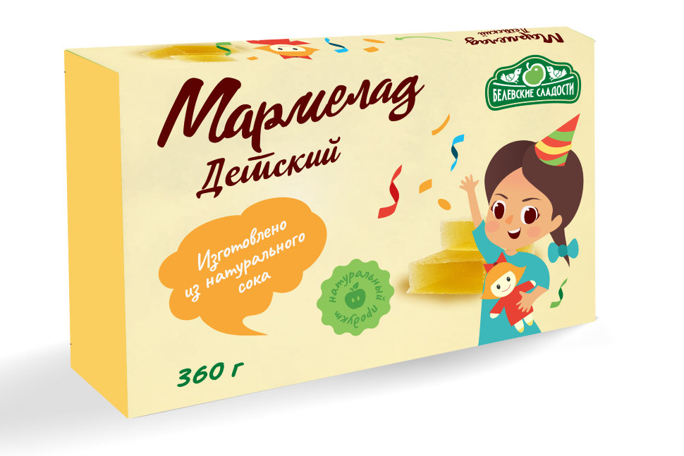  Мармелад  "Детский" белевский 360г   в Горно-Алтайске