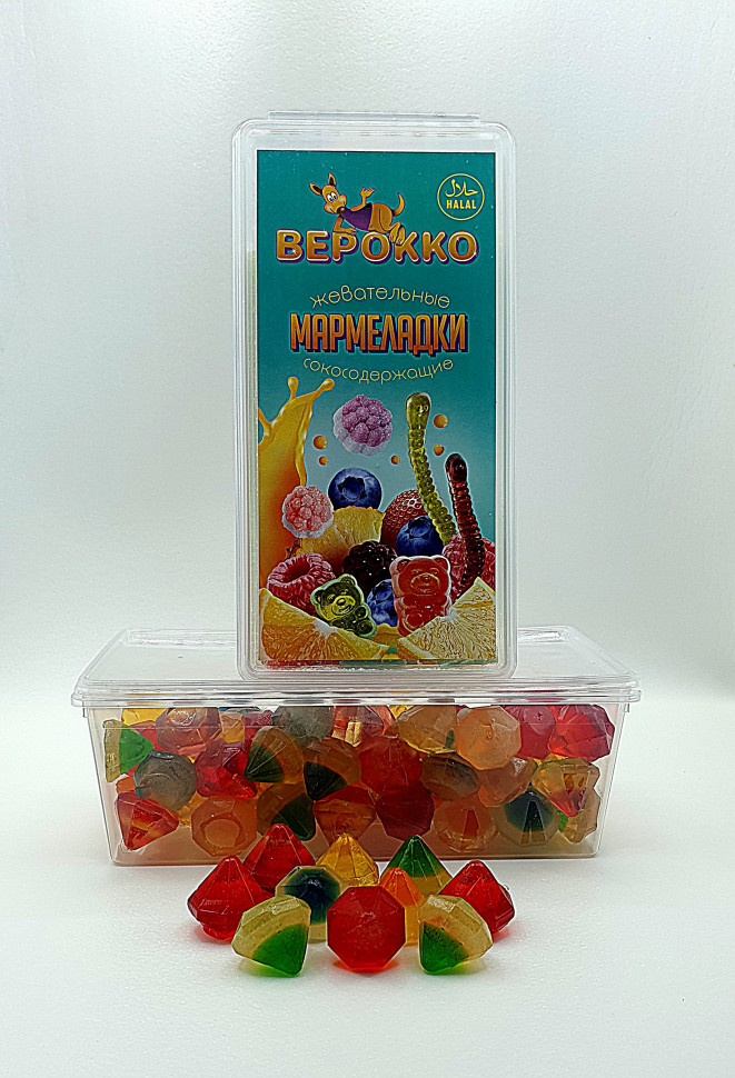  Жевательный мармелад Самоцветы, 250г      в Горно-Алтайске